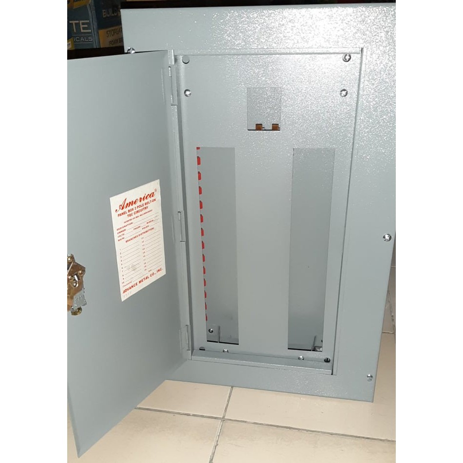 America Panel Board / Box Distribution Box For BoltOn Circuit Breaker ...