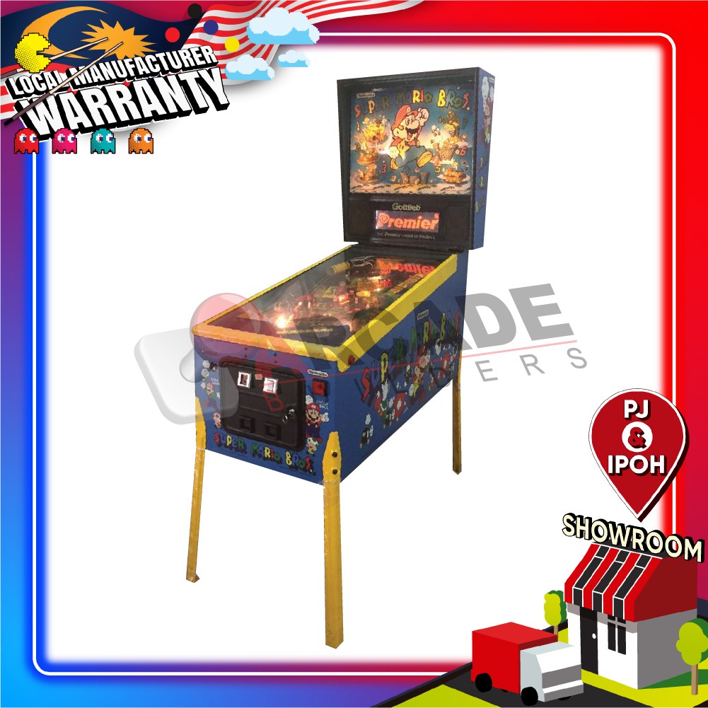 (Refurbished) Super Mario Bros Gottlieb Pinball Antique Collectible ...