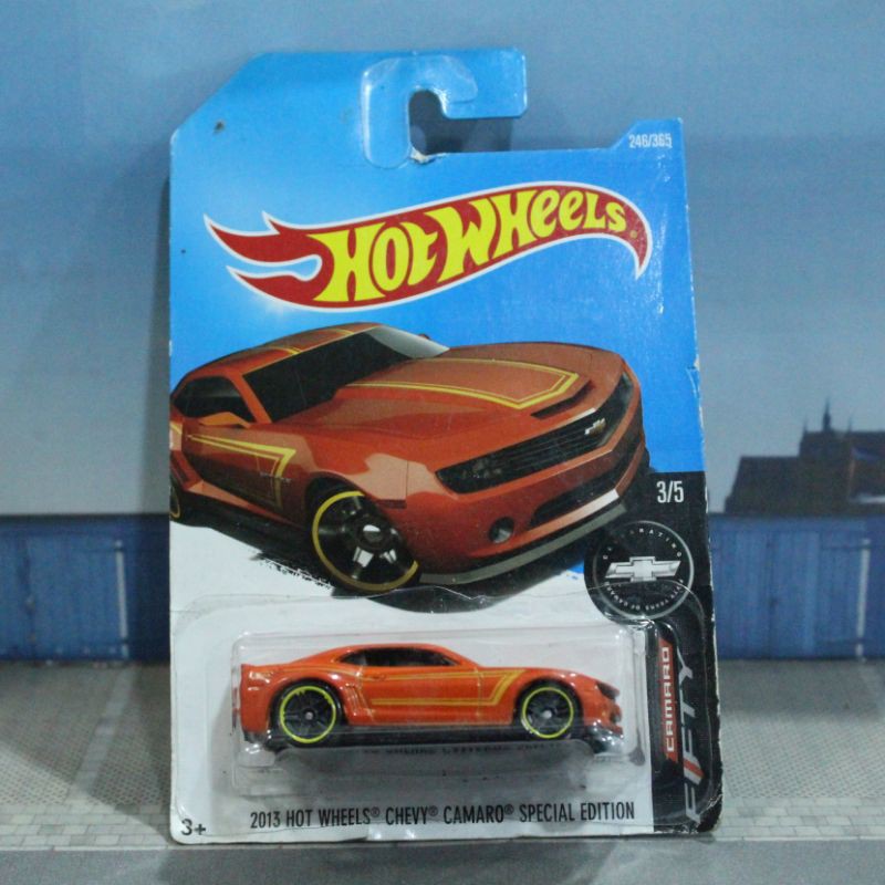 Hot Wheels 2013 Chevy Camaro Special Edition Shopee Malaysia