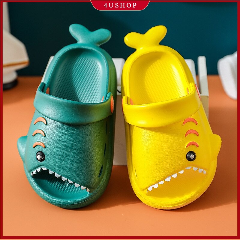 Kawaii Cartoon Shark Slippers