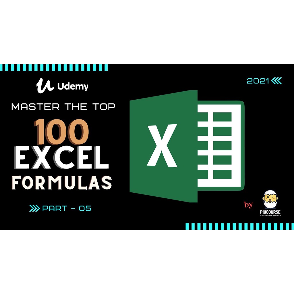 Master The Top 100 Excel Formulas Tutorial | Shopee Malaysia