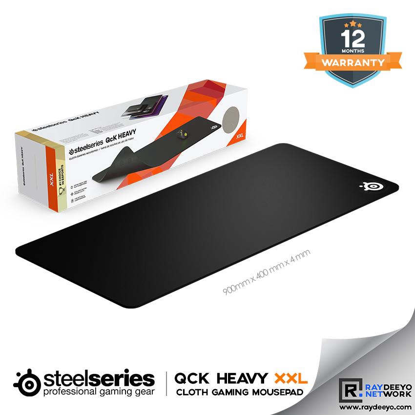 Original Steelseries Professional Gaming Mouse Pad Mat Gear QCK Heavy Large