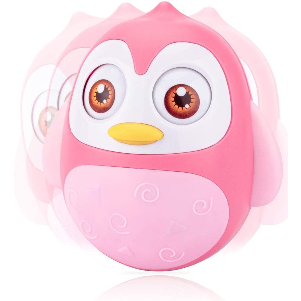 Penguin Wobbler Roly Poly Baby Toy for 6 to 12 Months, Tummy Time ...