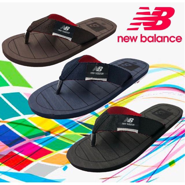 sandal Highly Recomended New Balance Quality Men Sandal Men s Beach selipar slippers Sandal lelaki Seliper basaha Shopee Malaysia