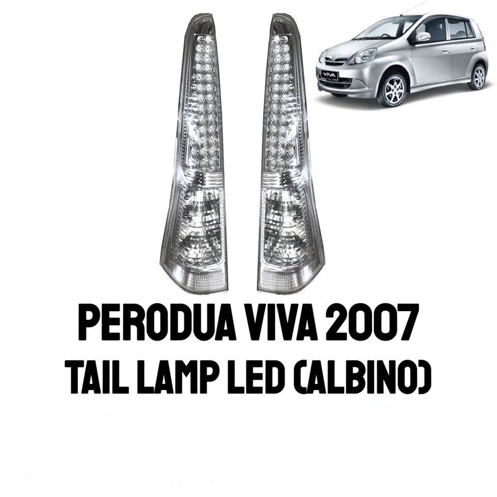 Viva LED Tail Lamp (Albino) (1 Set 2 Pcs) Shopee Malaysia
