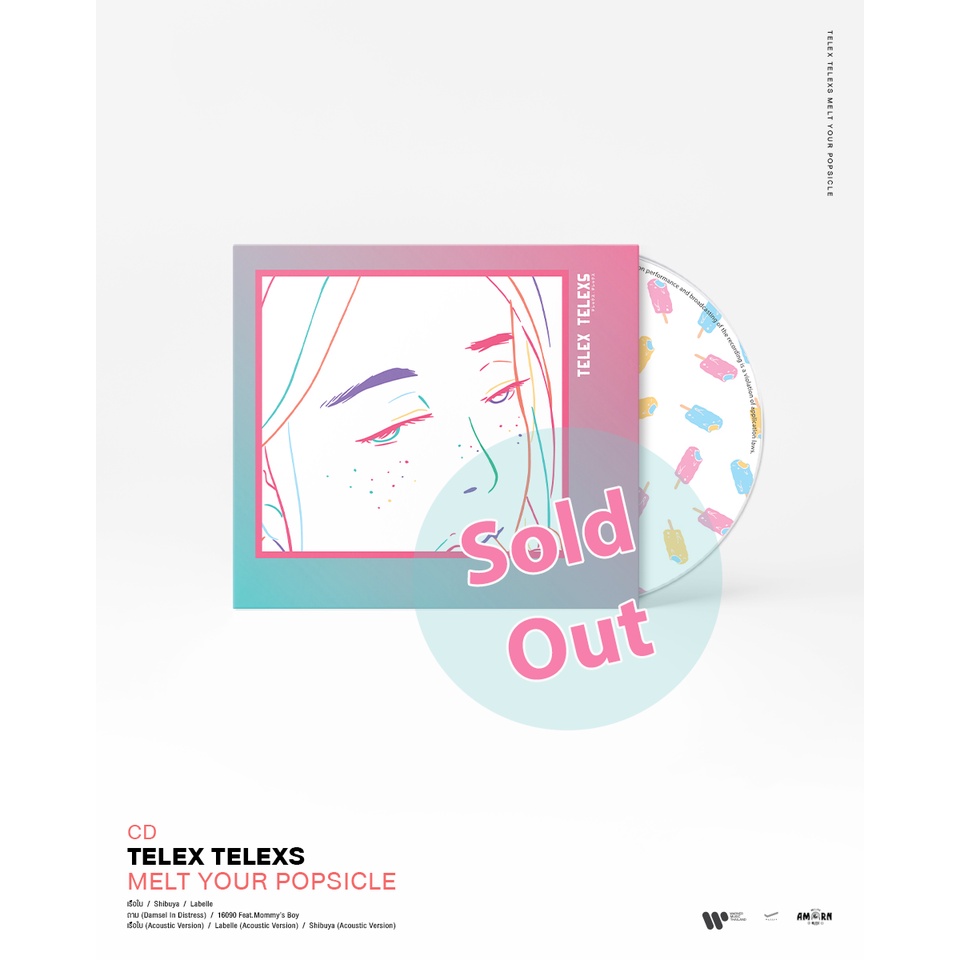 Sold Out! TELEx TELEXs CD: EP Melt Your Popsicle! (CD) (Thai Song ...
