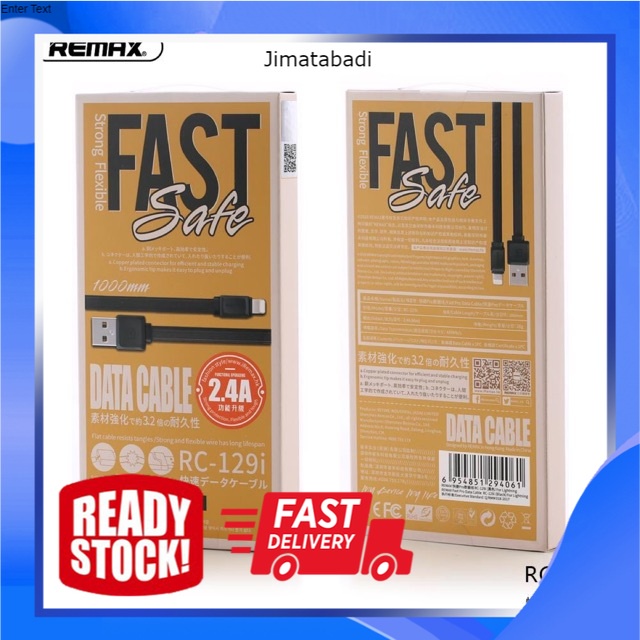 REMAX RC-129 DATA CABLE | Shopee Malaysia
