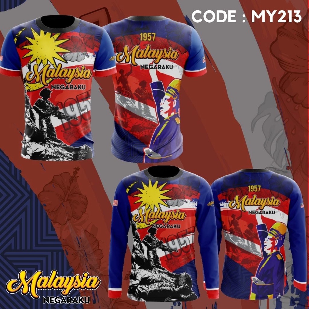 [CLEARANCE] D2R3 Microfiber Rider Biker MALAYSIA MERDEKA 64 NEGARAKU