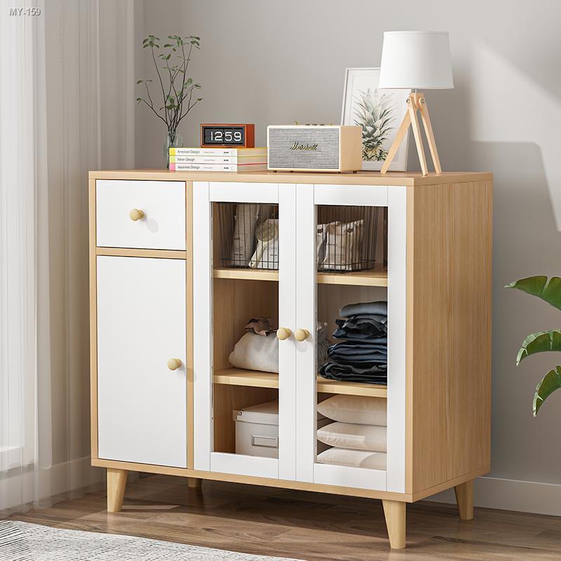 ๑℗Chest of drawers modern minimalist storage living room wall