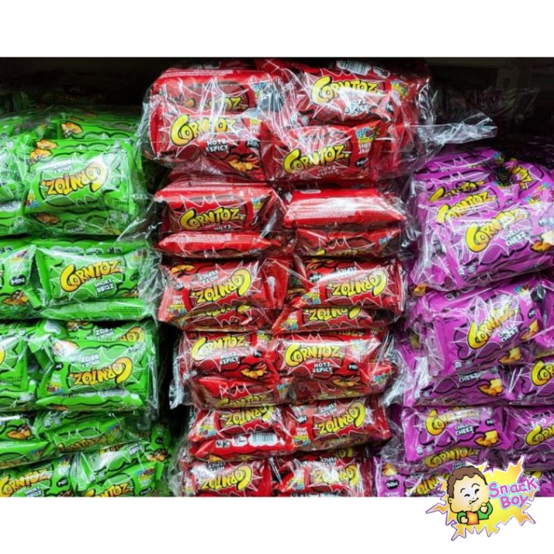 Keropok corntoz 30pcs x15g bbq chili cheese | Shopee Malaysia