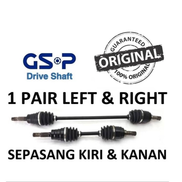 PERODUA MYVI OLD MODEL/ICON/LAGI BEST DRIVE SHAFT (1 PAIR) GSP BRAND