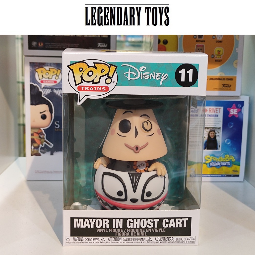 Funko Pop! Trains Disney #11 The Nightmare Before Christmas Mayor in ...