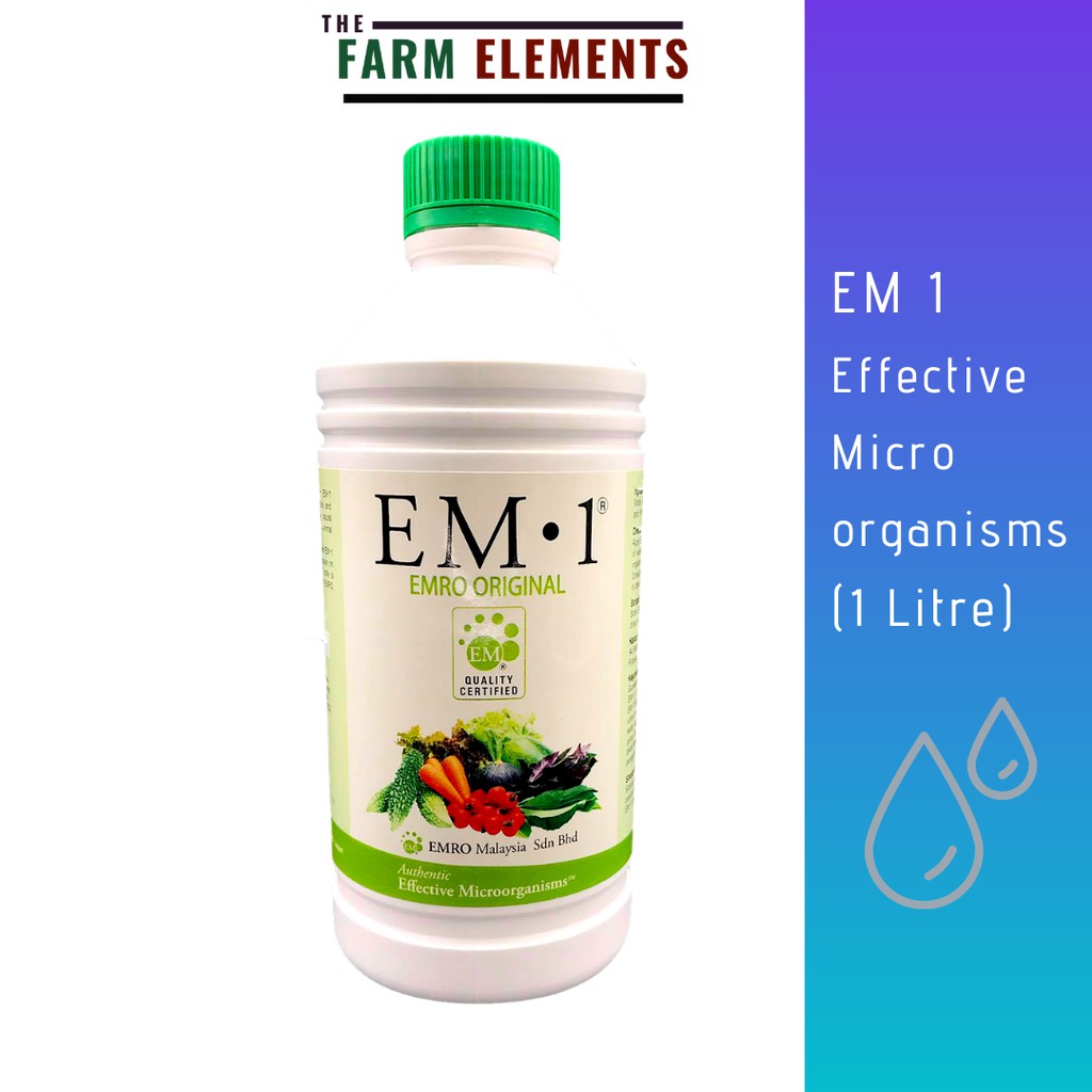 EMRO EM.1 Effective Microorganisms (1 Litre) | Shopee Malaysia