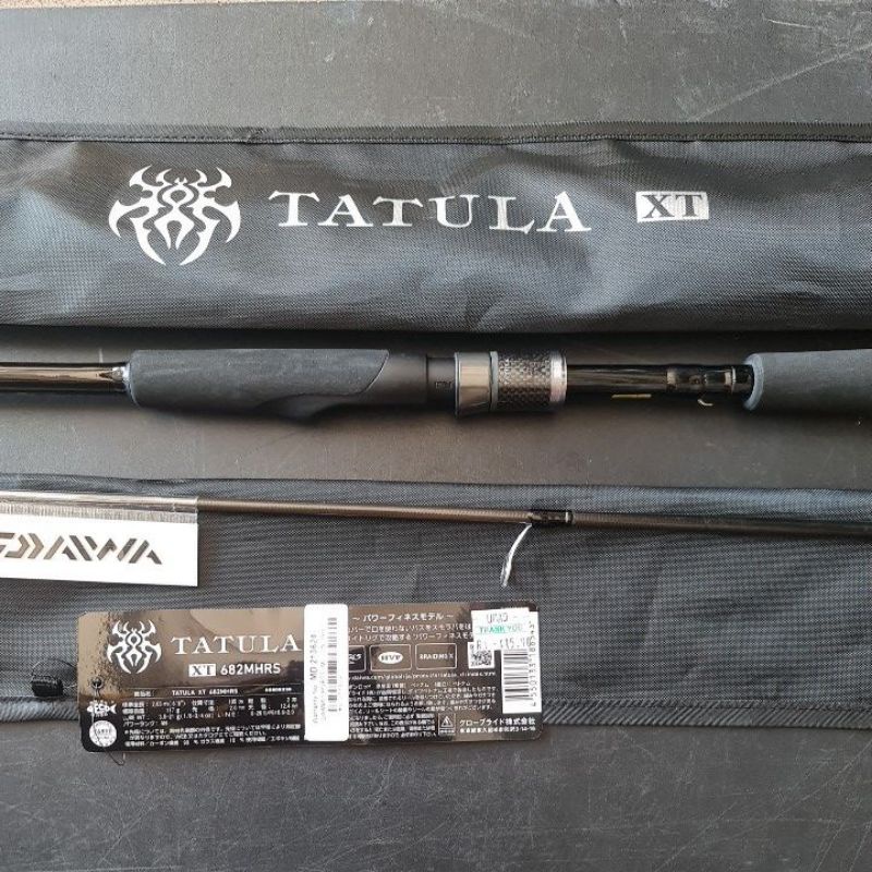 Canne à Lancer Daiwa Tatula XT UL 1,98m - 2 Sections - Portée 3,5-14g - Action Extra Rapide