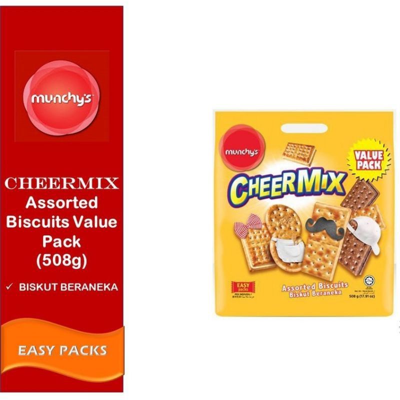 Munchy’s Topmix/Funmix (500g/900g pack),(700g Tin) | Shopee Malaysia