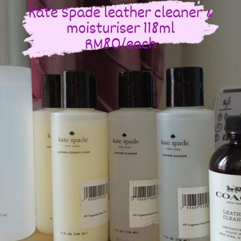 Readystock Kate Spade Leather Cleaner Conditioner Moisturiser