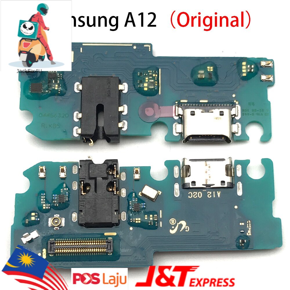 ORIGINAL Samsung Galaxy a12 USB Charging Port Board Flex Cable ...
