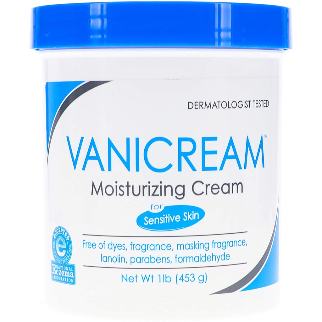 Vanicream Moisturizing Cream with Pump Cleanser Sensitive Skin