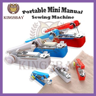 Portable Mini Manual Sewing Machine Stitch Sewing Machine Handheld Quick  Home