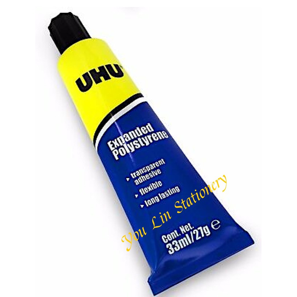 UHU POR Quick-setting Special Adhesive for Polystyrene 50ml 