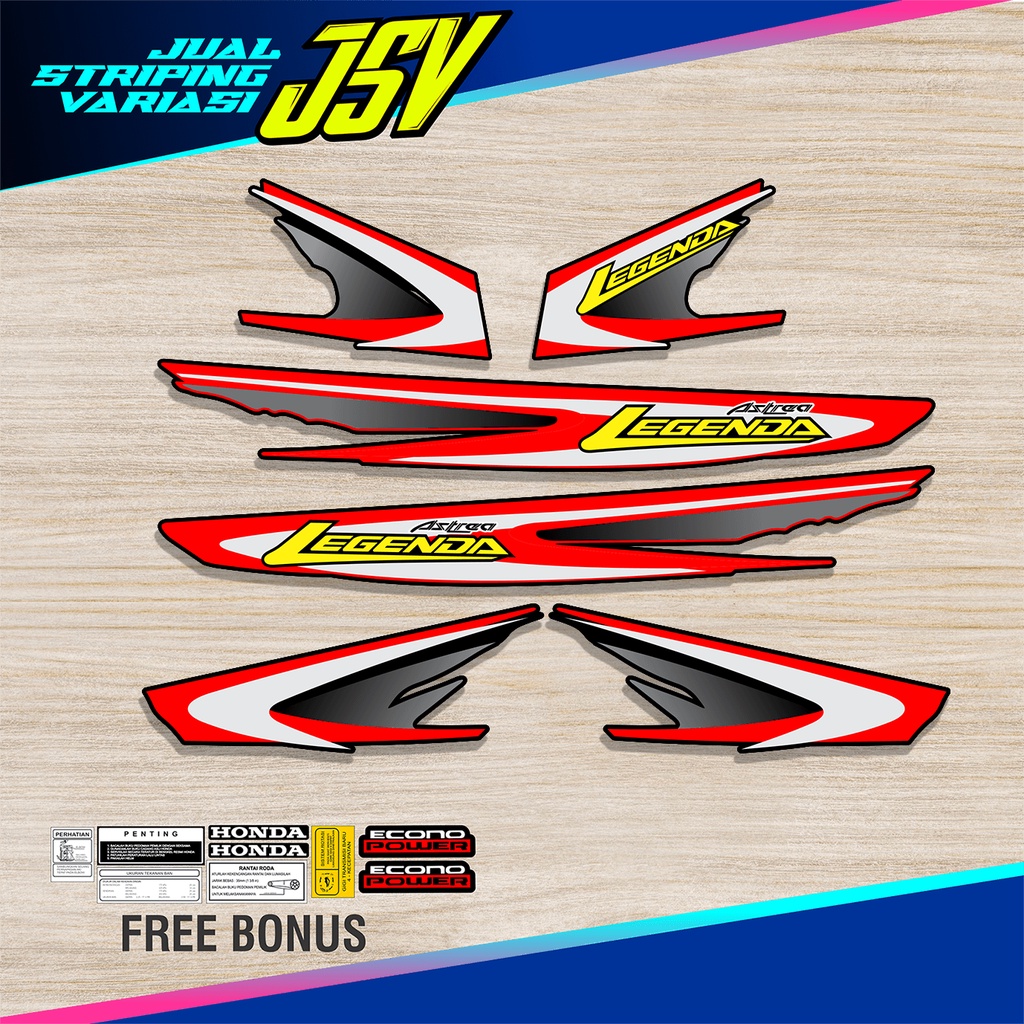 Honda Legend Motorcycle Striping Variations Of Custom Body Cover ...