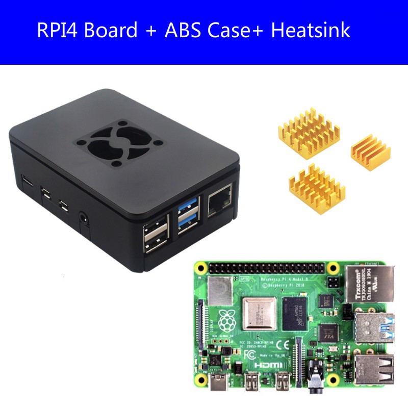 Latest 2/4/8GB RAM Raspberry Pi 4 Model B Complete Kit Option On Stock ...