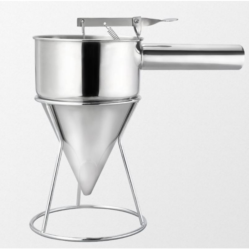 Ready Stock!!! Stainless Steel Funnel Batter Dispenser Pancake Waffle