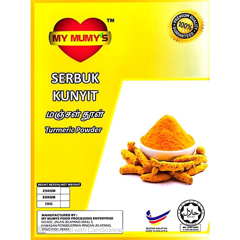 Serbuk Kunyitturmeric Powder 1kg Shopee Malaysia 0074