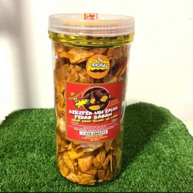 Kerepek Ubi Emak Original Pedas Basah Shopee Malaysia