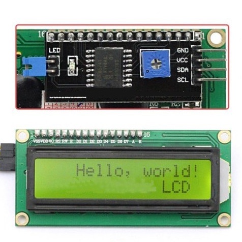 Serial I2C LCD 16x2 20x4 IIC TWI SPI for Arduino Green 1602 2004 ...
