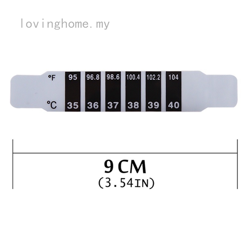 Infant Thermometer Forehead Strip Body Baby Child Kid Fever Test