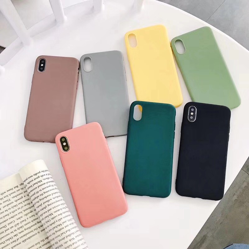 Candy color anti falling mobile phone case viv…