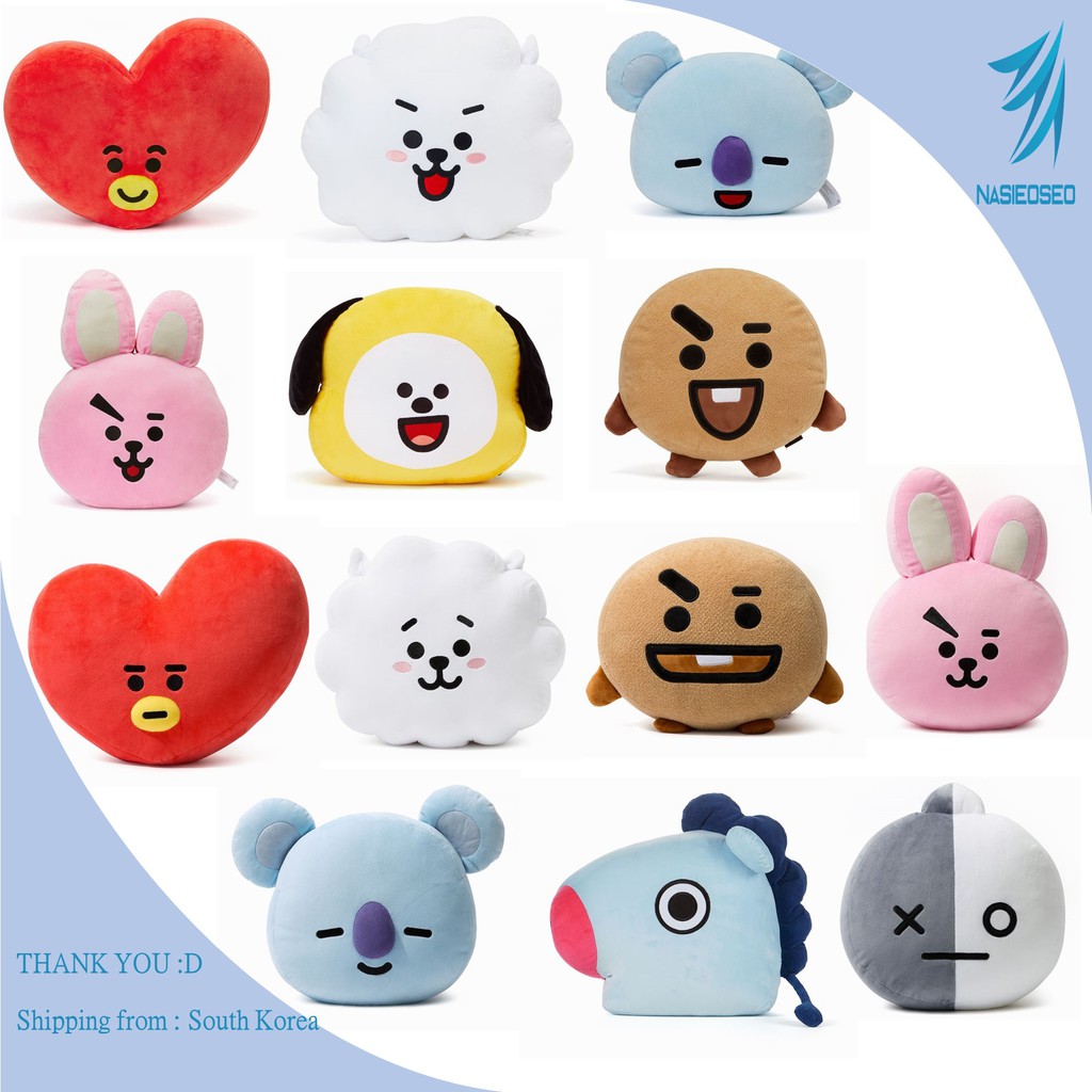 BT21 Official Product Cushion 42cm, 30cm Shopee Malaysia