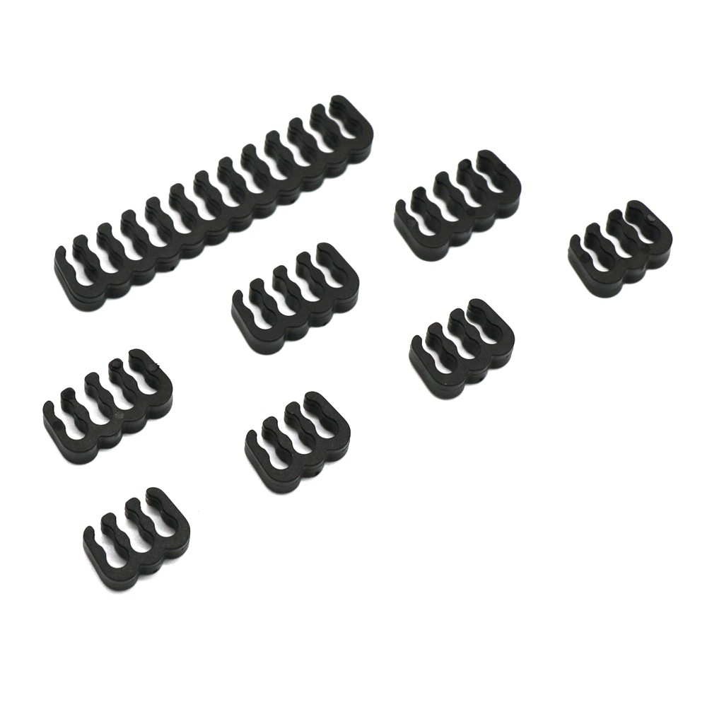 2 colors Newest Clear Plastic cable combs for 24pin 8pin 6pin cables ...