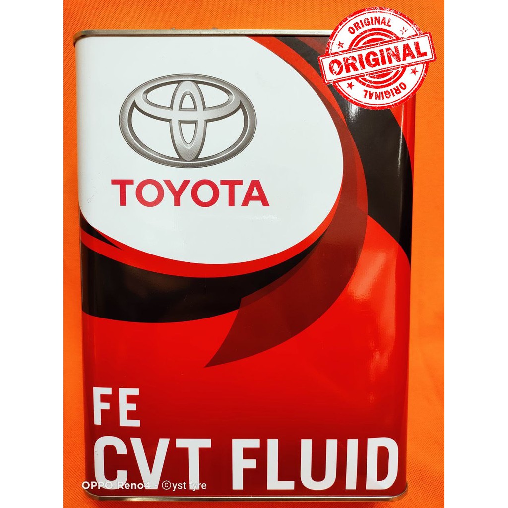 TOYOTA CVT FE Genuine Fluid (4 Liters) | Shopee Malaysia