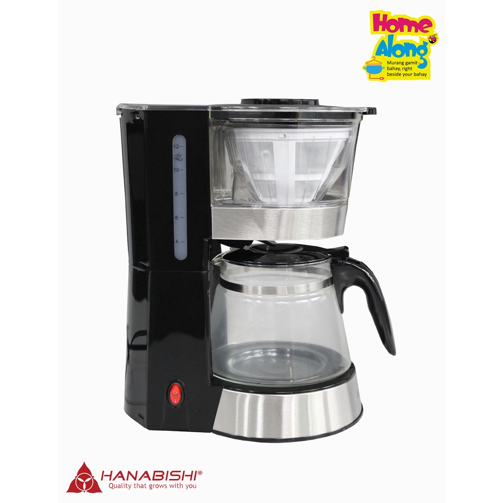 Hanabishi Coffee Maker 1012 Cups HCM45GCM Shopee Malaysia