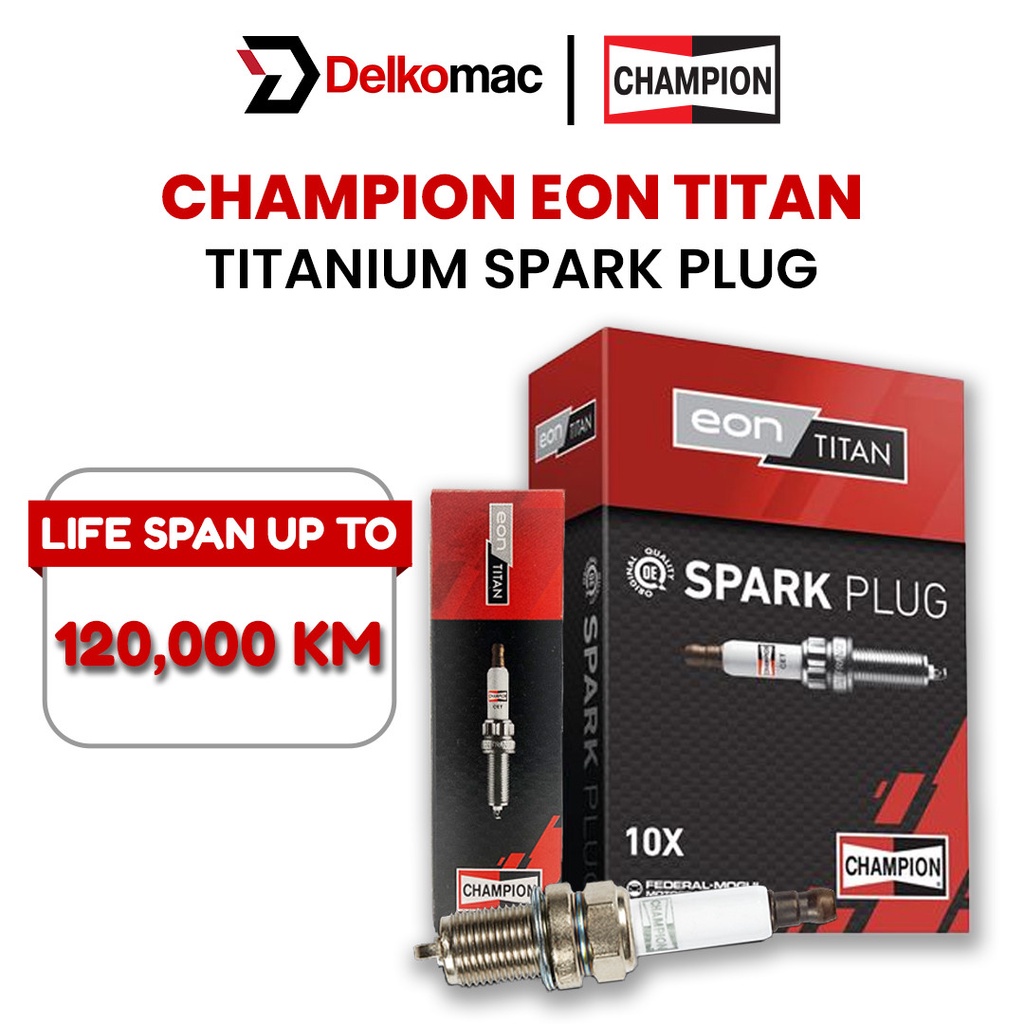 Champion Eon Titan Titanium Spark Plug 1pcs Mazda / Perodua