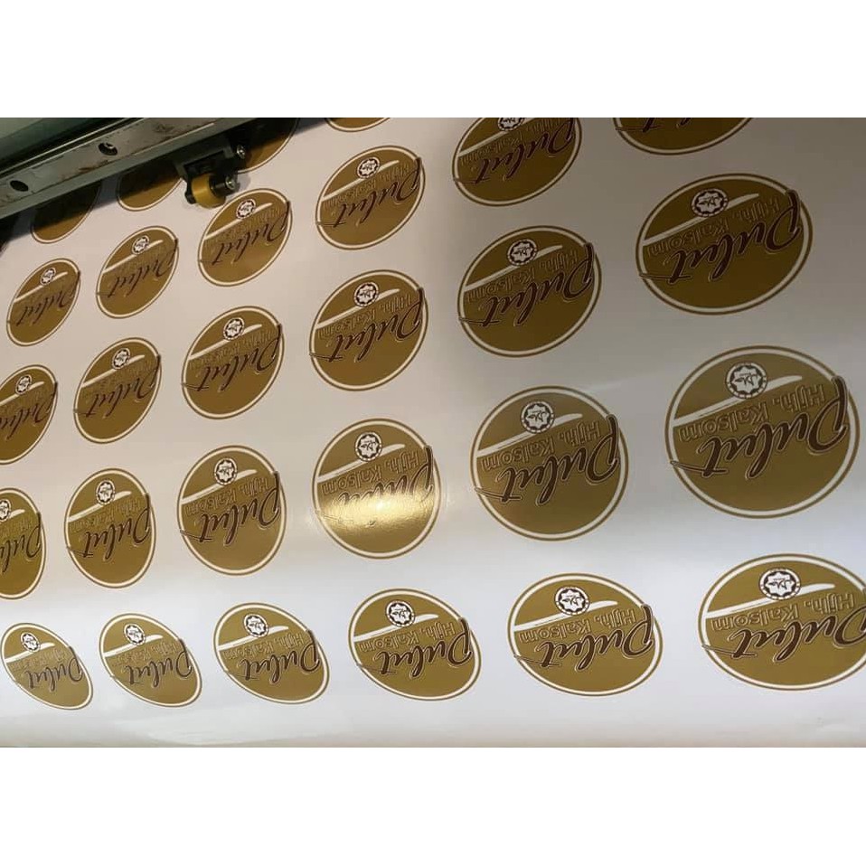 Custom Sticker Label Printing For Product | Shopee Malaysia