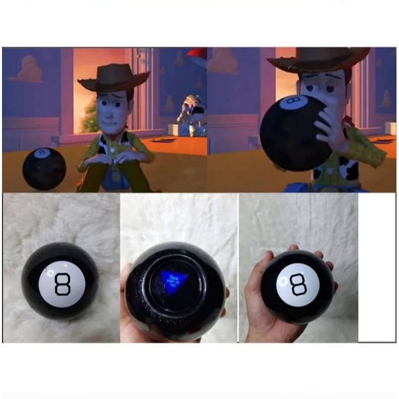 Toy Story Magic 8 Ball Shopee Malaysia