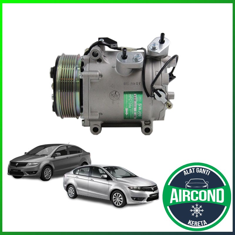 ORIGINAL PROTON PREVE SANDEN COMPRESSOR (CAR AIR COND SYSTEM) Shopee