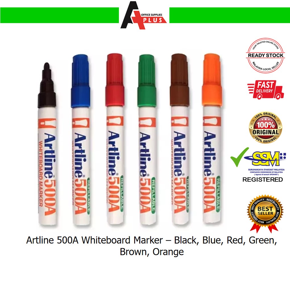 ARTLINE 500A Whiteboard Marker / Pen Marker Papan Putih | Shopee Malaysia