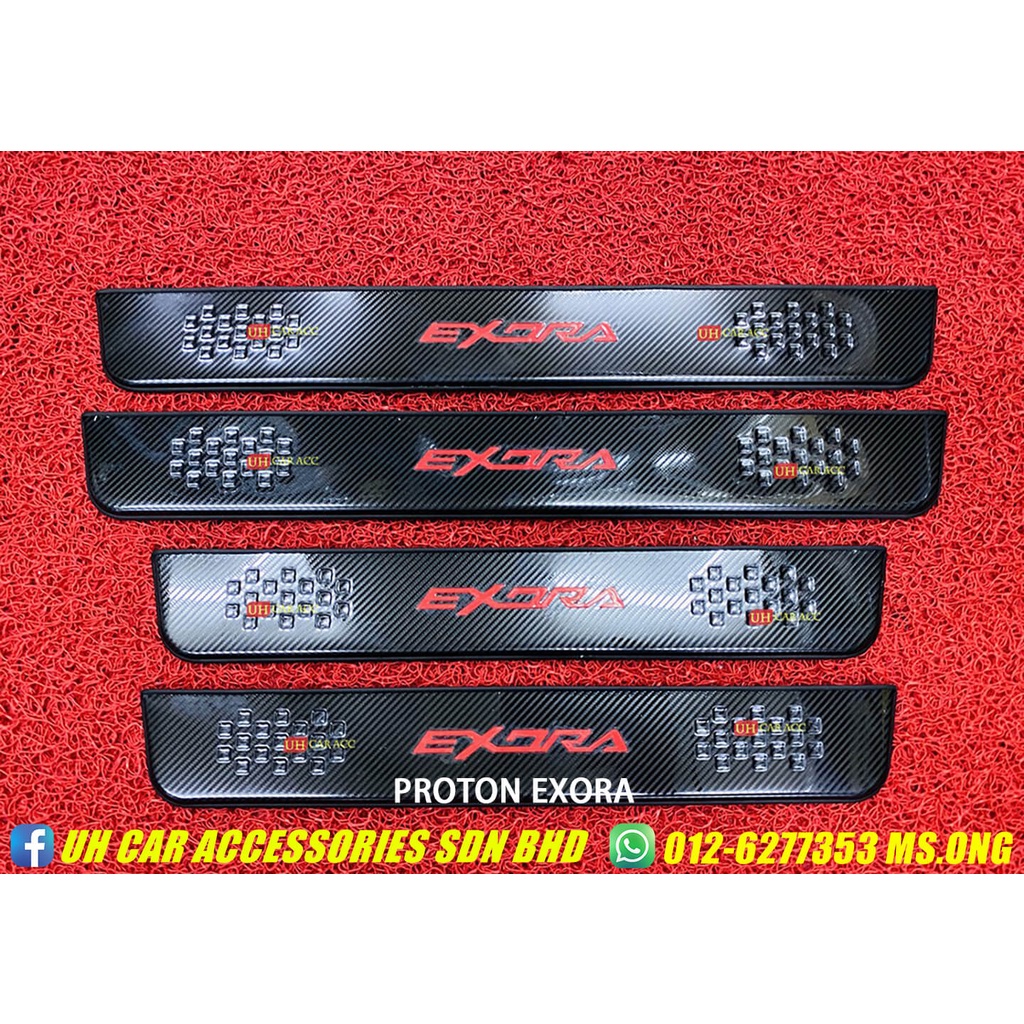 Proton Exora X70 Iriz Saga Persona Carbon Door Side Step Sill Plate ...