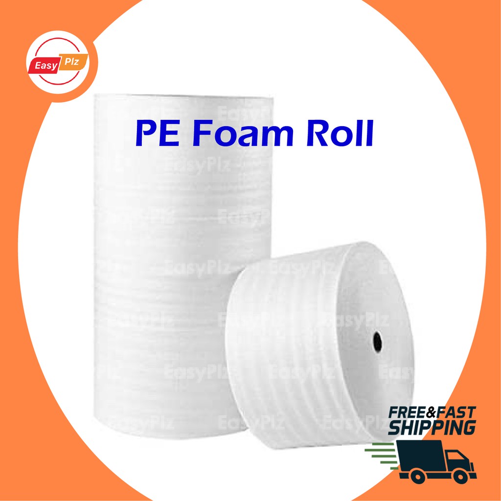 PE FOAM POLYETHYLENE ROLL: 1mm / 2mm / 3mm / 5mm / 6mm X 1m (FREE ...