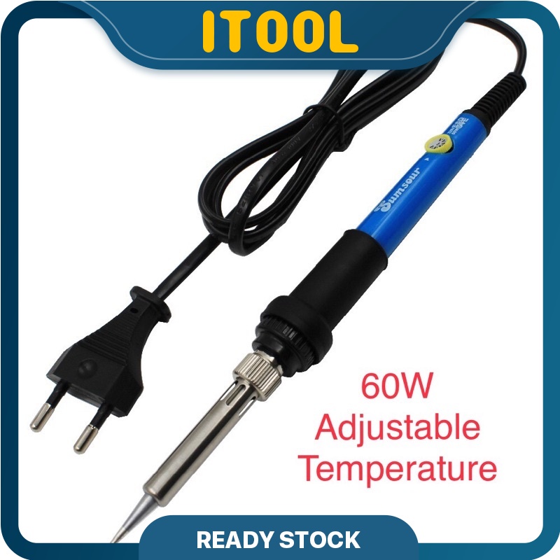 ITOOL 1Set 60W Electric Welding Soldering Iron Temperature ...
