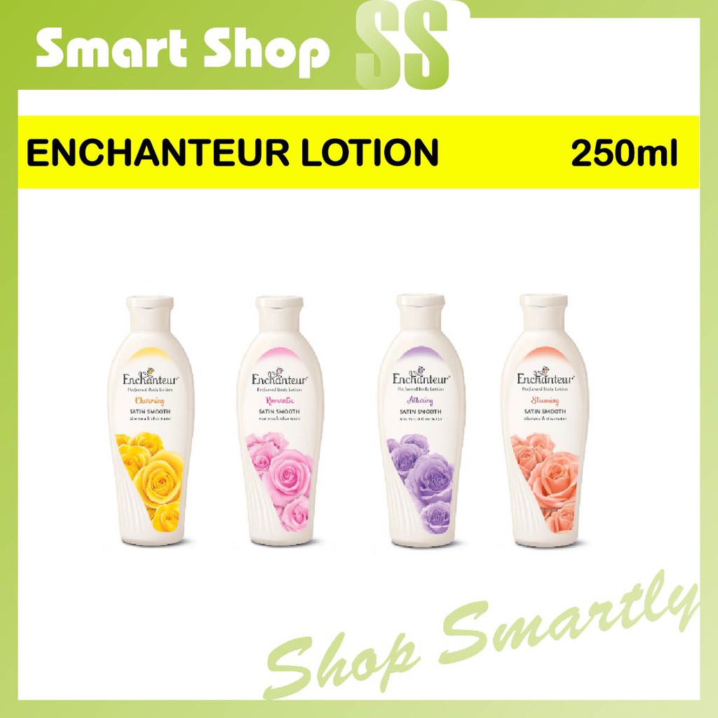 Enchanteur Hand & Body Lotion Satin Smooth 250ml Shopee Malaysia