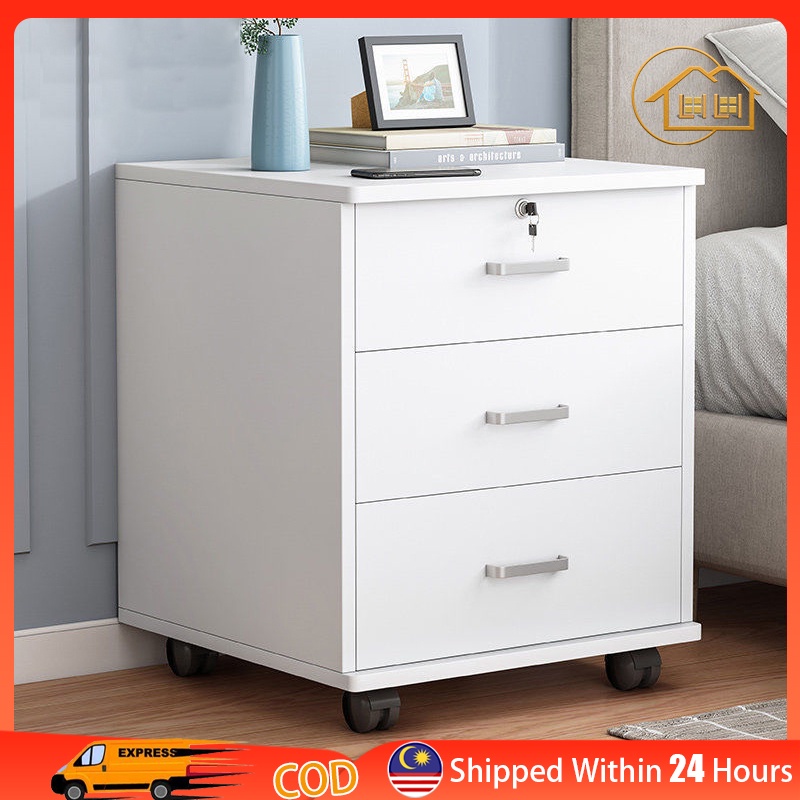 LIBedside Table Side Kecil Tepi Katil Almari Sisi Side Table