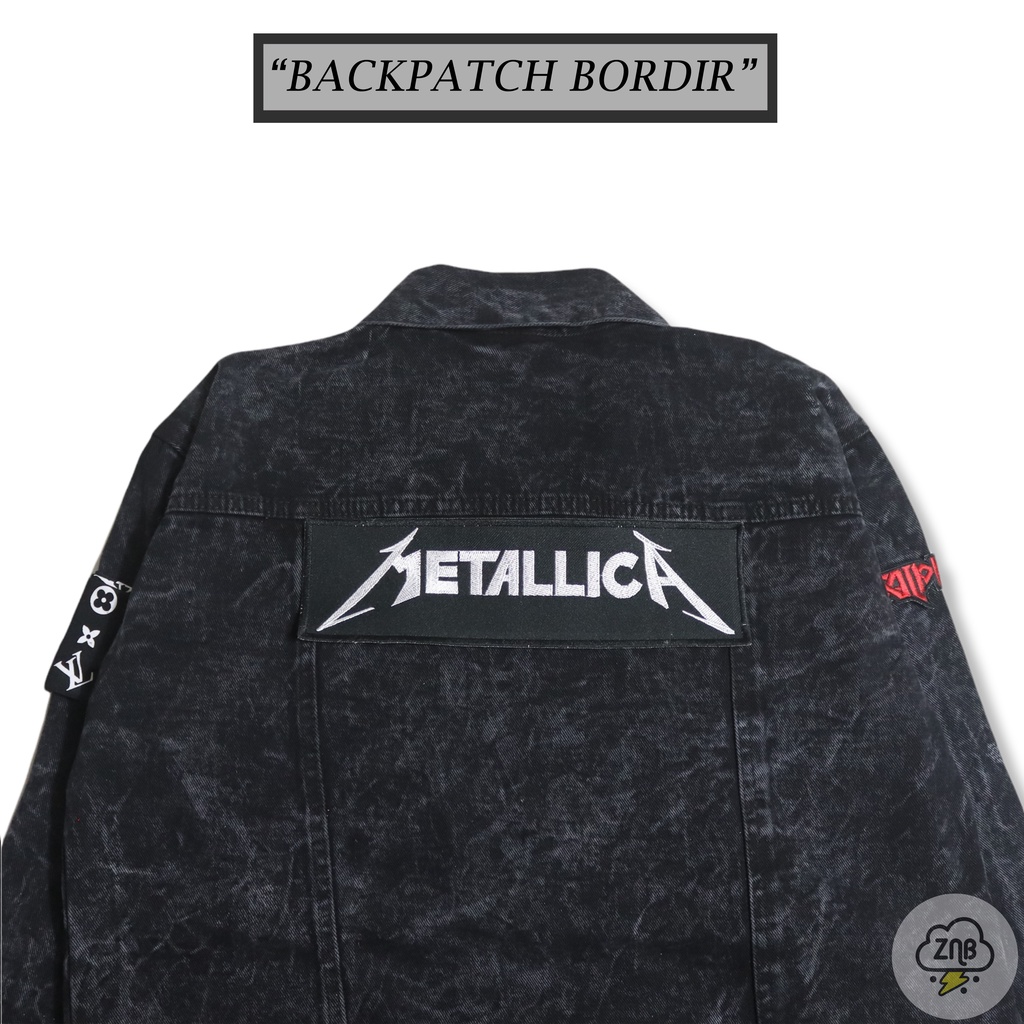 Zinbons BACKPATCH Jacket PATCH Music PATCH PATCH CAFE RACER EMBLEM ...
