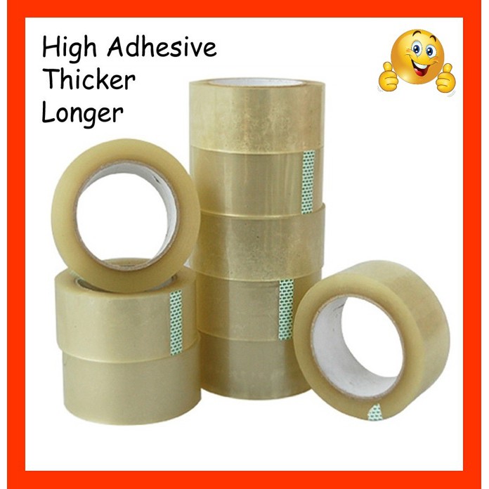 OPP Tape / Clear Tape / Transparent Tape / Packaging Tape / 48mm x ...