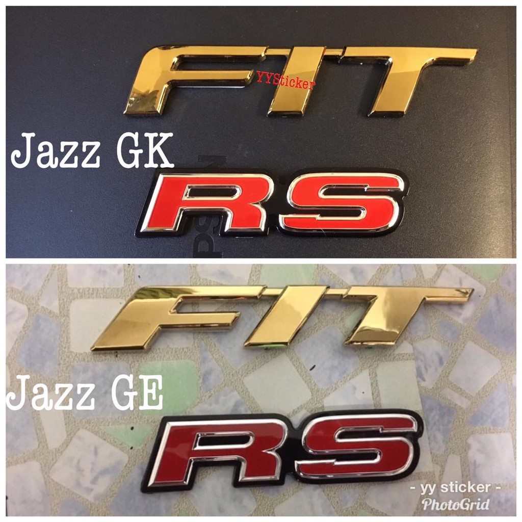 Honda Fit Gold Rs Emblem Honda Fit Rs Honda Jazz Ge Honda Jazz Gk