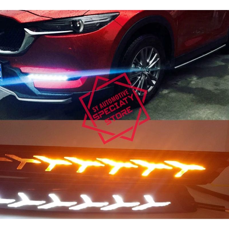 Mazda CX5 CX5 20182022 LED Daylight DRL Dynamic Moving Daylight Daytime Running Light/MAZDA CX